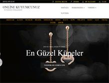 Tablet Screenshot of onlinekuyumcunuz.com